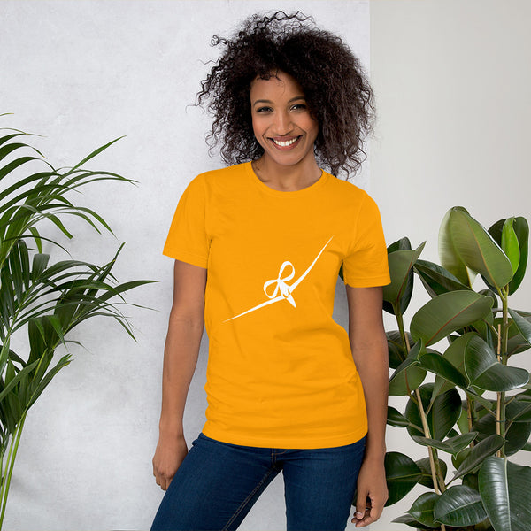 Big Dream Girl - RIBBON BOW PLANE DESIGN Short-Sleeve T-Shirt - 9 Colors - LiVit BOLD