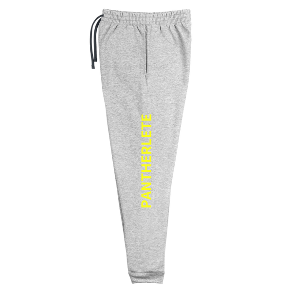 Pantherlete Athletics Unisex Joggers. Printed on Both Sides of Legs Up and Down Style - 4 Colors - LiVit BOLD