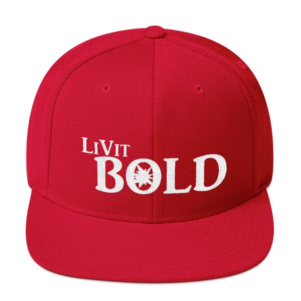 LiVit BOLD Snapback Hat - LiVit BOLD