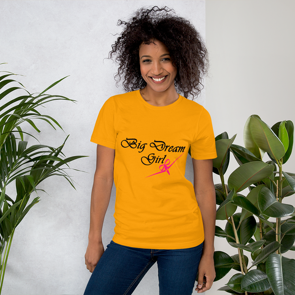 Big Dream Girl - RIBBON BOW PLANE DESIGN Short-Sleeve T-Shirt - 4 Colors - LiVit BOLD