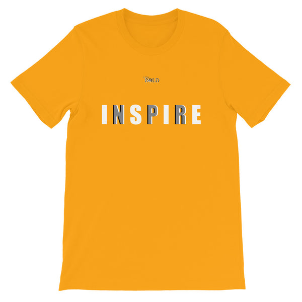 INSPIRE Short-Sleeve Unisex T-Shirt - 17 Colors - LiVit BOLD - LiVit BOLD