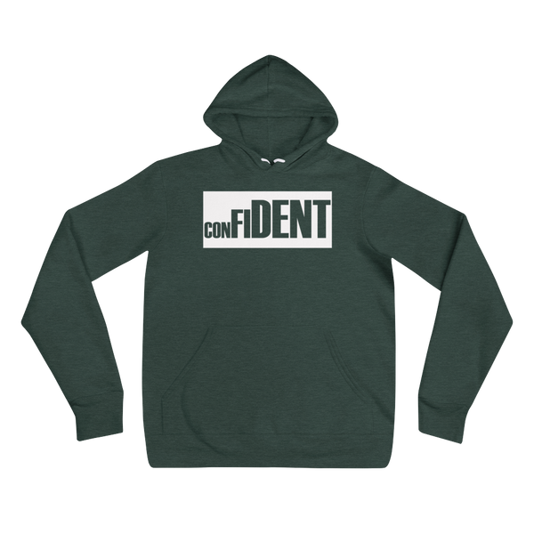 CONFIDENT Unisex Fleece Pullover Hoodie - LiVit BOLD - 4 Colors - LiVit BOLD
