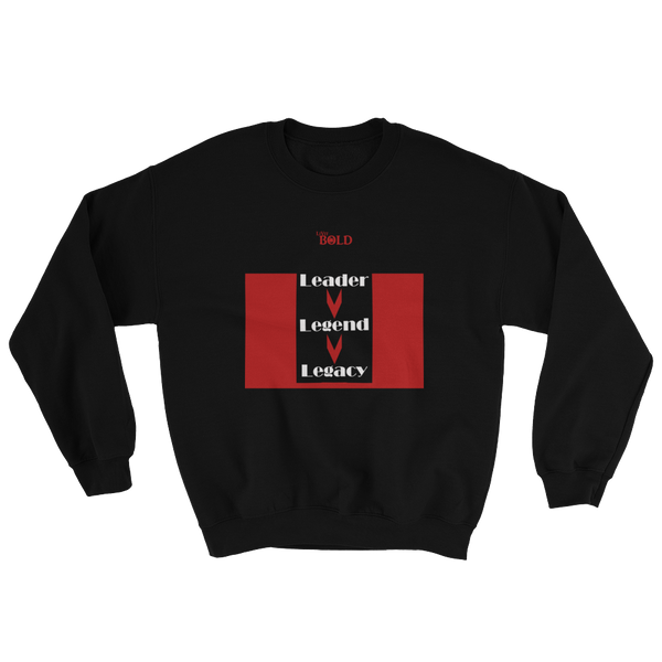 Leader.Legend.Legacy Unisex Sweatshirt - 7 Colors - LiVit BOLD - LiVit BOLD