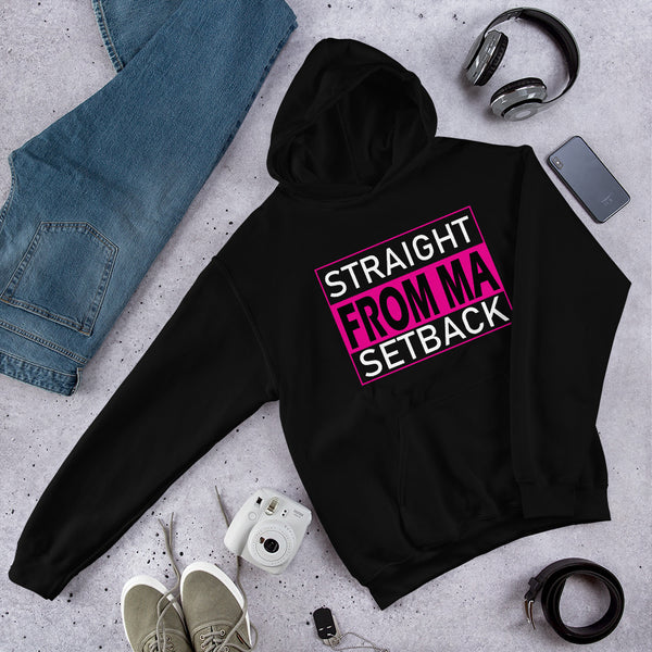 Straight From Ma Setback Hoodie - Hoodie - 4 Colors - LiVit BOLD