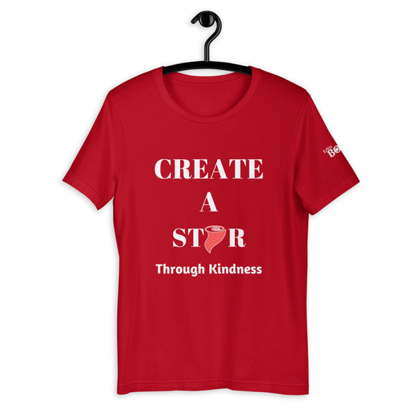 Create A Stir Through Kindness Short-Sleeve Unisex T-Shirt - 11 Colors - LiVit BOLD