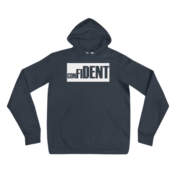 CONFIDENT Unisex Fleece Pullover Hoodie - LiVit BOLD - 4 Colors - LiVit BOLD