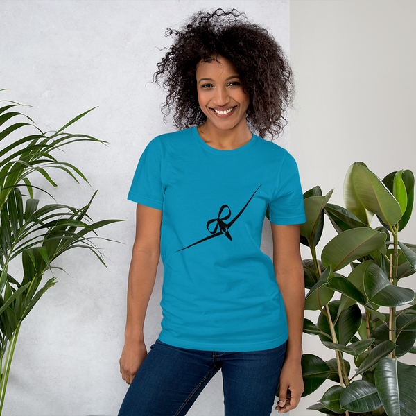 Big Dream Girl - RIBBON BOW PLANE DESIGN Short-Sleeve T-Shirt - 9 Colors - LiVit BOLD