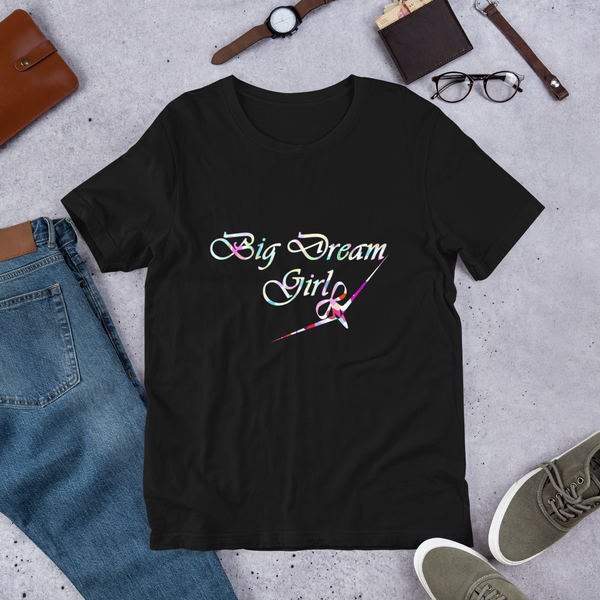 Big Dream Girl - RIBBON BOW PLANE DESIGN Short-Sleeve T-Shirt - 11 Colors - LiVit BOLD
