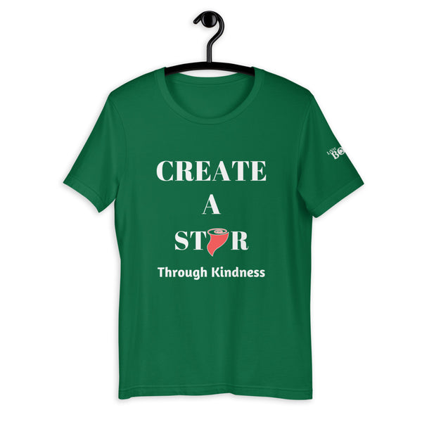 Create A Stir Through Kindness Short-Sleeve Unisex T-Shirt - 11 Colors - LiVit BOLD