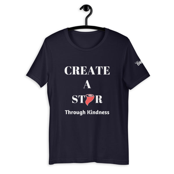Create A Stir Through Kindness Short-Sleeve Unisex T-Shirt - 11 Colors - LiVit BOLD