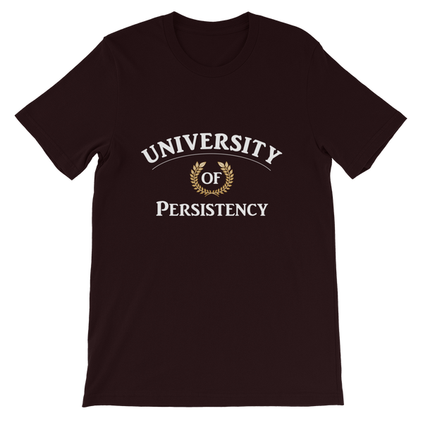 University of Persistency Short-Sleeve Unisex T-Shirt - 19 Colors - LiVit BOLD - LiVit BOLD