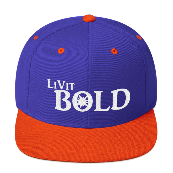LiVit BOLD Snapback Hat - LiVit BOLD