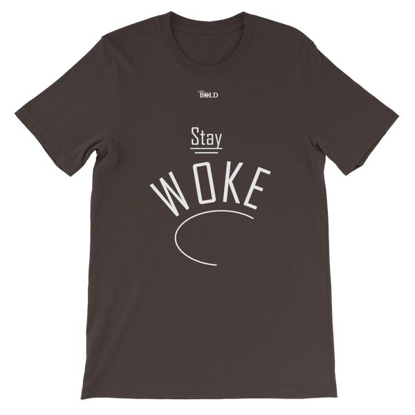 Stay Woke Short-Sleeve Unisex T-Shirt - 19 Colors - LiVit BOLD - LiVit BOLD