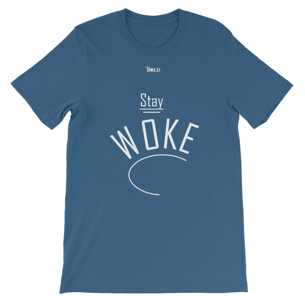 Stay Woke Short-Sleeve Unisex T-Shirt - 19 Colors - LiVit BOLD - LiVit BOLD