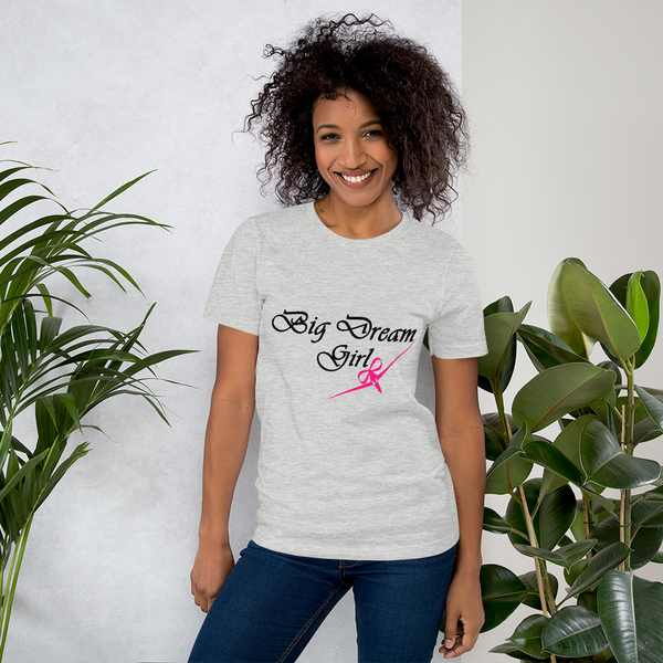 Big Dream Girl - RIBBON BOW PLANE DESIGN Short-Sleeve T-Shirt - 4 Colors - LiVit BOLD