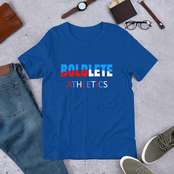BOLDLETE Athletics Short-Sleeve Unisex T-Shirt - 4 Colors - LiVit BOLD