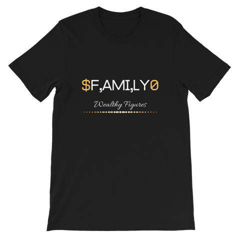 Wealthy Figures (Family) Short-Sleeve Unisex T-Shirt - 4 Colors - LiVit BOLD