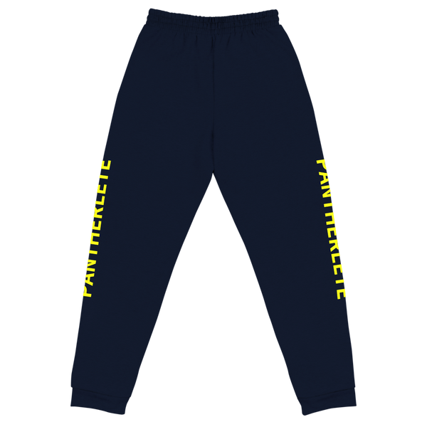 Pantherlete Athletics Unisex Joggers. Printed on Both Sides of Legs Up and Down Style - 4 Colors - LiVit BOLD