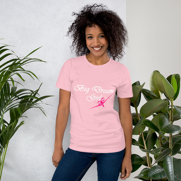 Big Dream Girl - RIBBON BOW PLANE DESIGN Short-Sleeve T-Shirt - 4 Colors - LiVit BOLD
