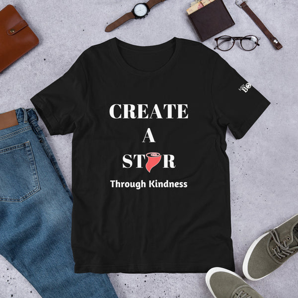 Create A Stir Through Kindness Short-Sleeve Unisex T-Shirt - 11 Colors - LiVit BOLD