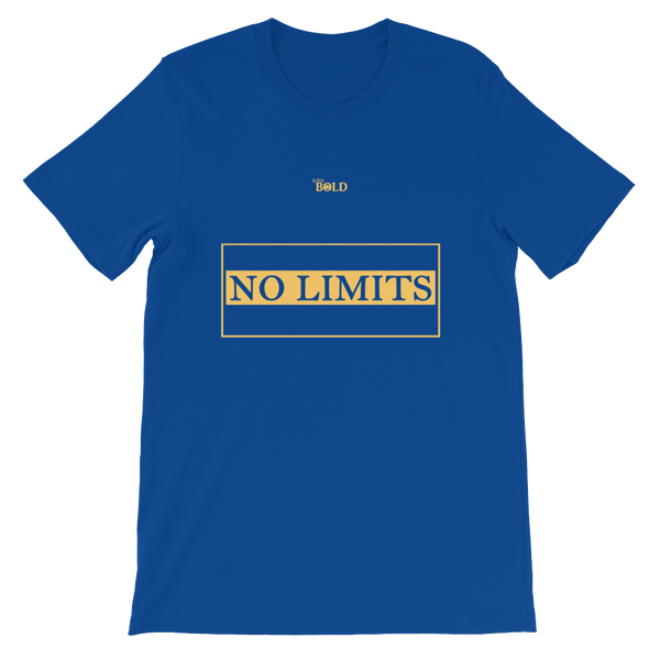No Limits Short-Sleeve Unisex T-Shirt - 18 Colors - LiVit BOLD - LiVit BOLD