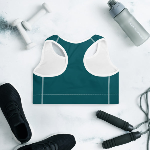 VSNINBLK Padded Sports Bra - LiVit BOLD