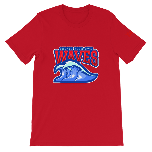 Create Your Own Waves - Short-Sleeve Unisex T-Shirt - 13 Colors - LiVit BOLD