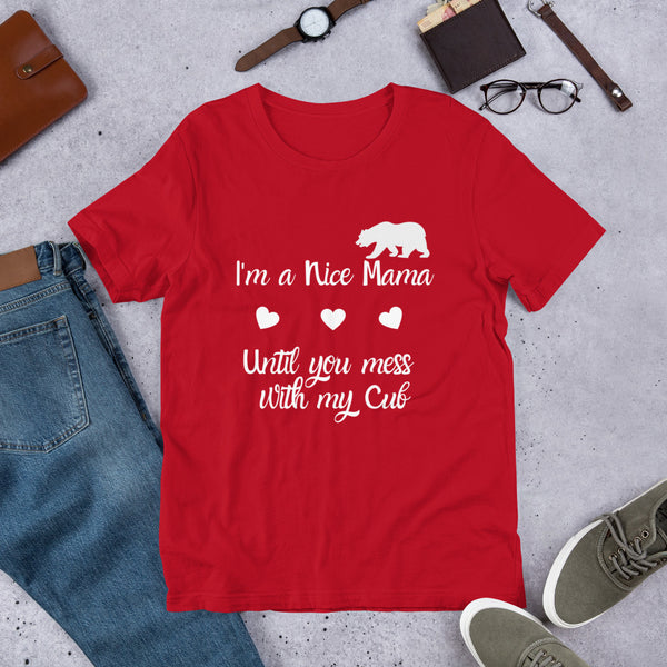 Mama Bear Short-Sleeve Unisex T-Shirt - 14 Colors - LiVit BOLD