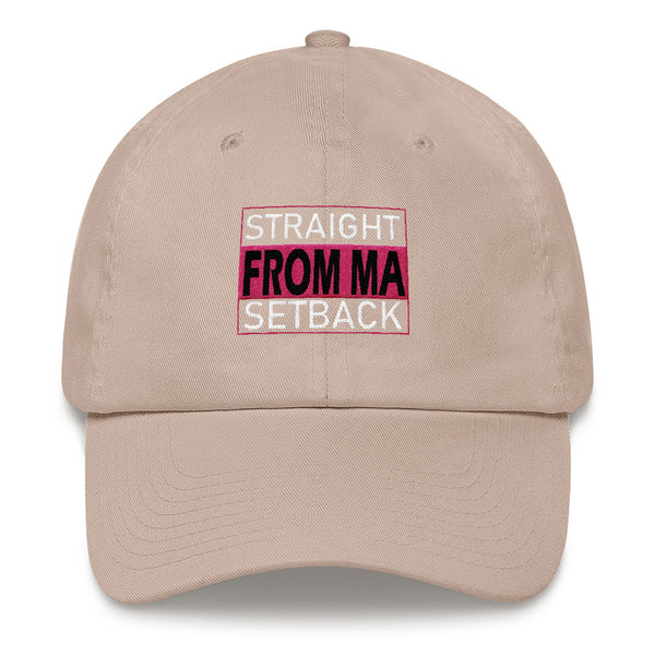Straight From Ma Setback Dad hat - 7 Colors - LiVit BOLD