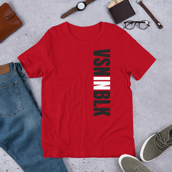 VSNINBLK Short-Sleeve Unisex T-Shirt - 10 Colors - LiVit BOLD