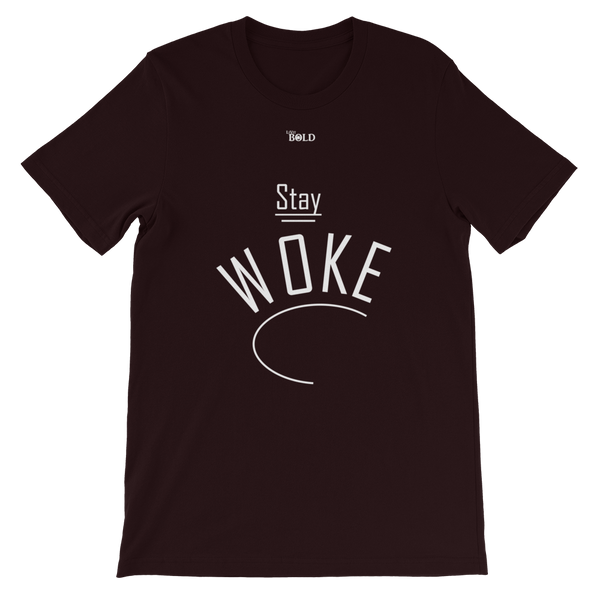 Stay Woke Short-Sleeve Unisex T-Shirt - 19 Colors - LiVit BOLD - LiVit BOLD