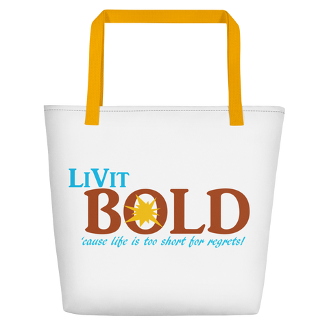 LiVit BOLD Beach Bag - Blue - LiVit BOLD