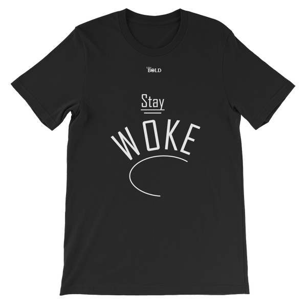 Stay Woke Short-Sleeve Unisex T-Shirt - 19 Colors - LiVit BOLD - LiVit BOLD