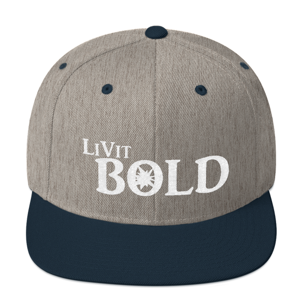 LiVit BOLD Snapback Hat - LiVit BOLD