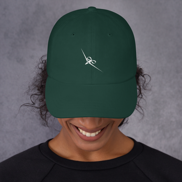 Big Dream Girl Ribbon Bow Design Dad hat - 7 Colors - LiVit BOLD