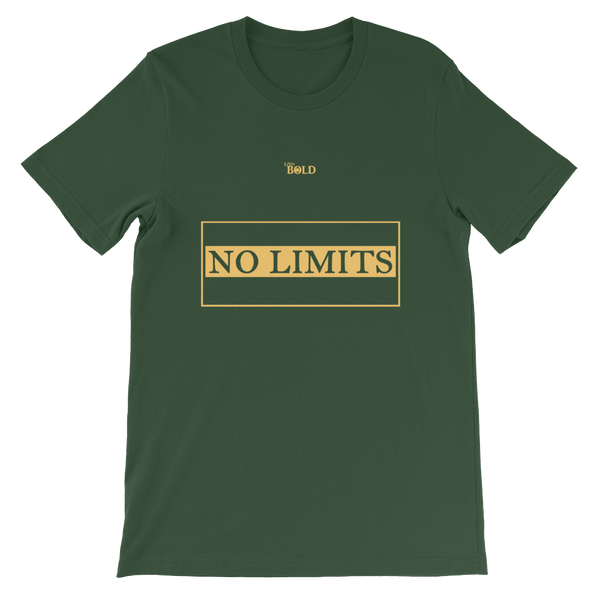 No Limits Short-Sleeve Unisex T-Shirt - 18 Colors - LiVit BOLD - LiVit BOLD