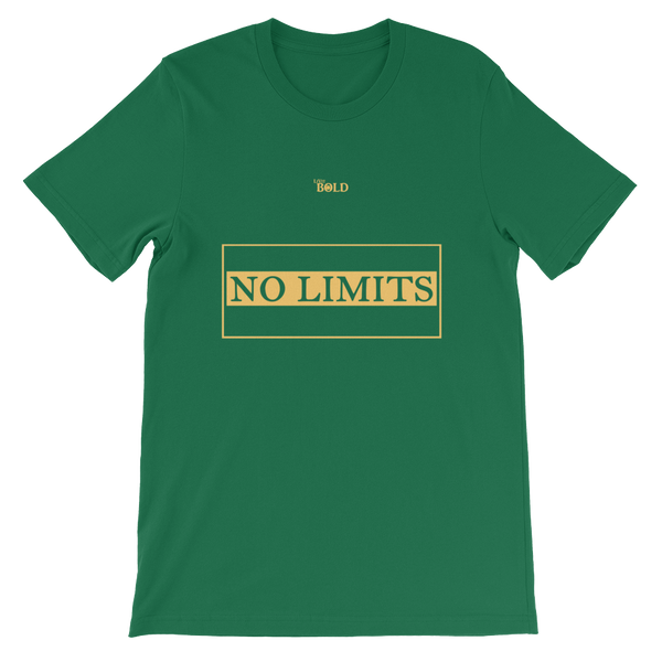 No Limits Short-Sleeve Unisex T-Shirt - 18 Colors - LiVit BOLD - LiVit BOLD