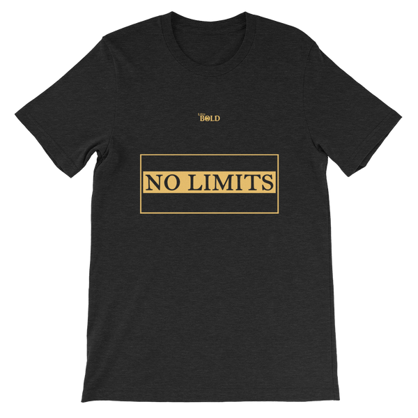 No Limits Short-Sleeve Unisex T-Shirt - 18 Colors - LiVit BOLD - LiVit BOLD