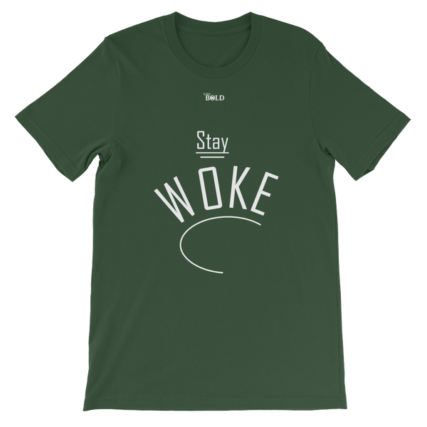 Stay Woke Short-Sleeve Unisex T-Shirt - 19 Colors - LiVit BOLD - LiVit BOLD