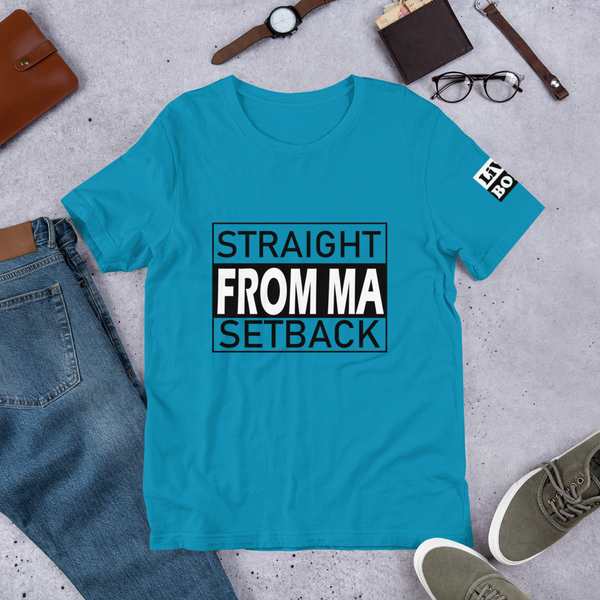 Straight From Ma Setback Short-Sleeve Unisex T-Shirt - 16 Colors - LiVit BOLD