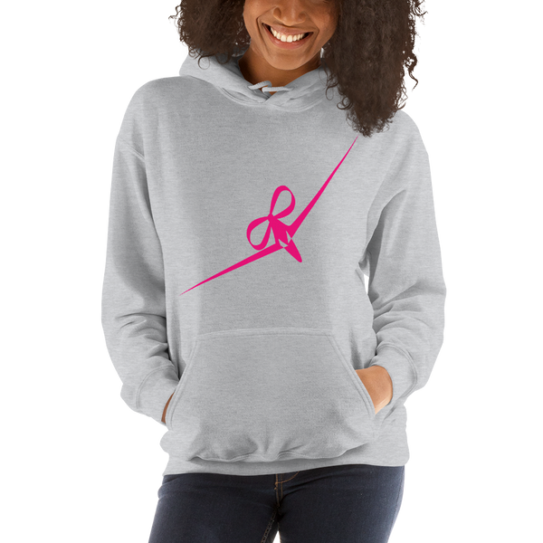 BIG DREAM GIRL - RIBBON BOW PLANE DESIGN - HOODED SWEATSHIRT - 3 COLORS - LiVit BOLD
