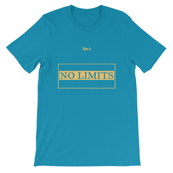 No Limits Short-Sleeve Unisex T-Shirt - 18 Colors - LiVit BOLD - LiVit BOLD