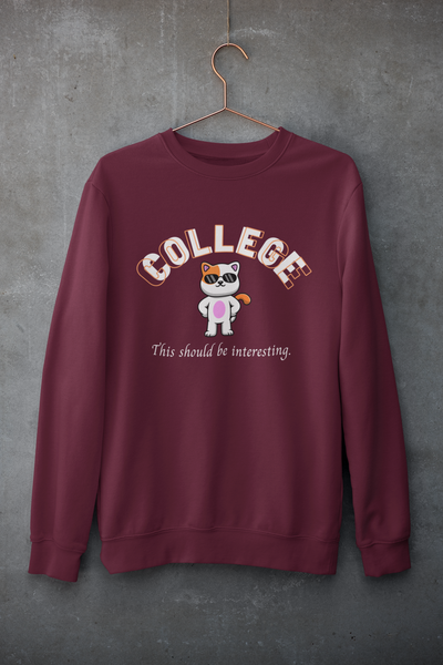 This Should Be Interesting - College Cat Merch (3 Colors)
