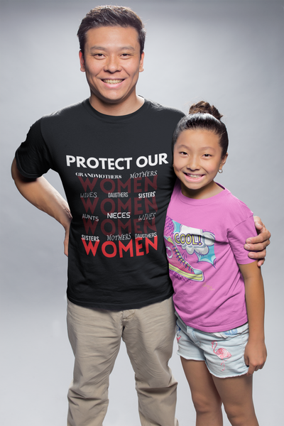 Protect Our Women - Black Unisex T-Shirts