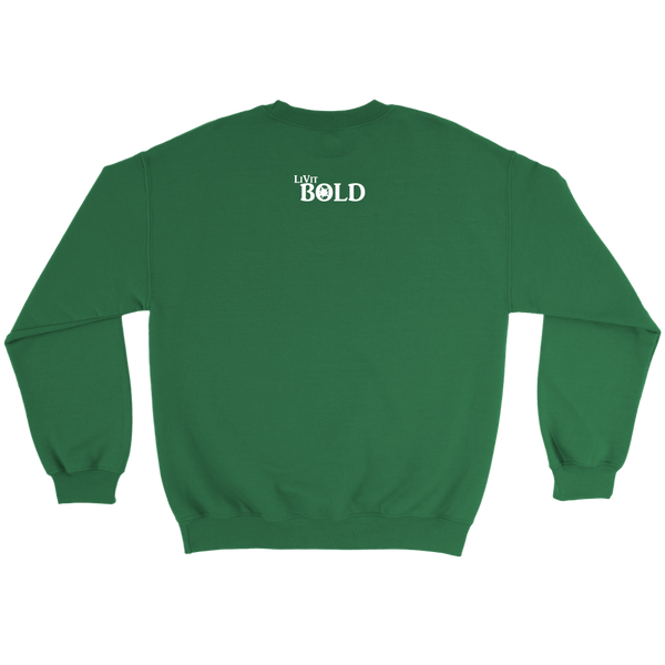 Give It 100% Or Give It Up - Unisex Crewneck Sweatshirt - LiVit BOLD - 7 Colors - LiVit BOLD