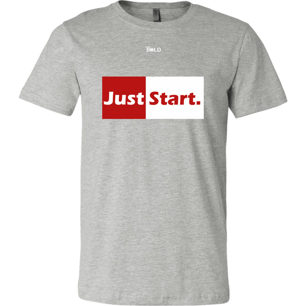 Just Start Men's T-Shirt - LiVit BOLD - 13 Colors - LiVit BOLD