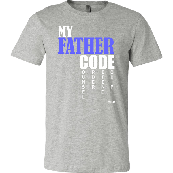 My Father Code Men's T-Shirt - 10 Colors - LiVit BOLD - LiVit BOLD