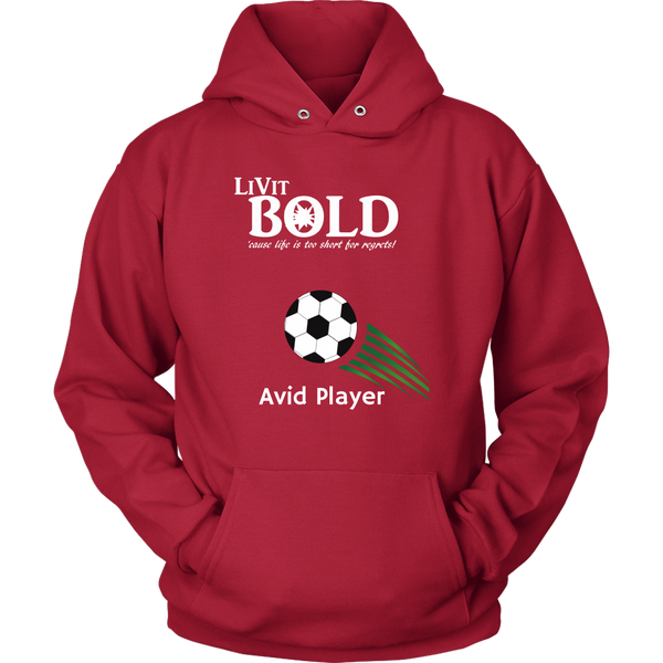 LiVit BOLD Unisex Hoodie - Soccer Collection - LiVit BOLD
