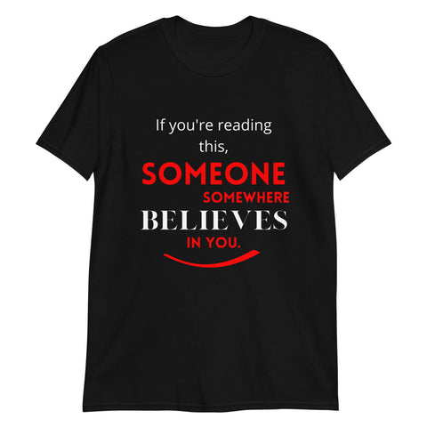 If you are reading this - Short-Sleeve Unisex T-Shirt