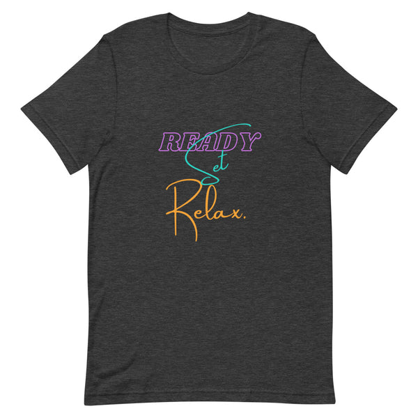 Read Set Relax - Short-Sleeve Unisex T-Shirt (6 Colors)